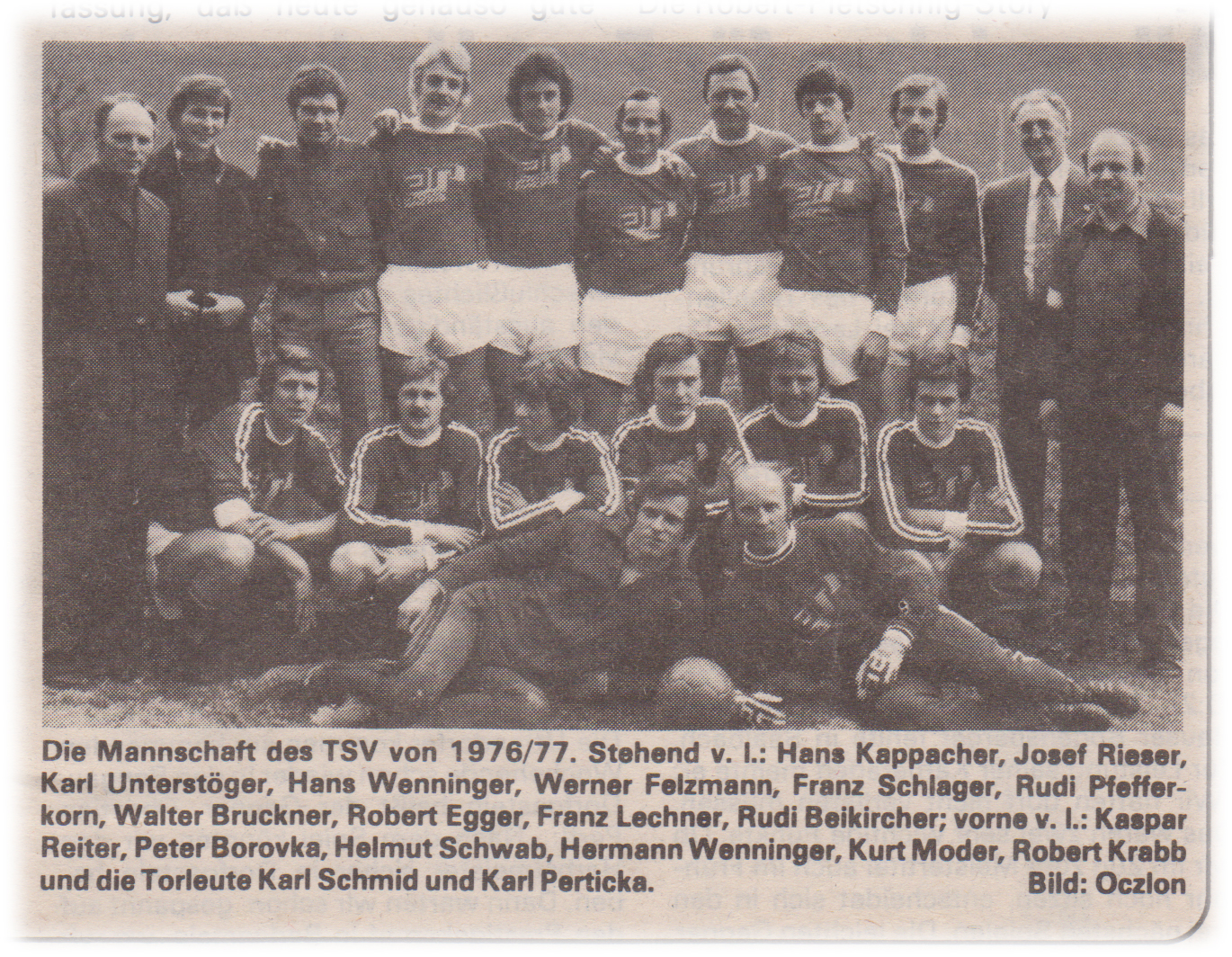 Kampfmannschaft TSV St. Johann 1976